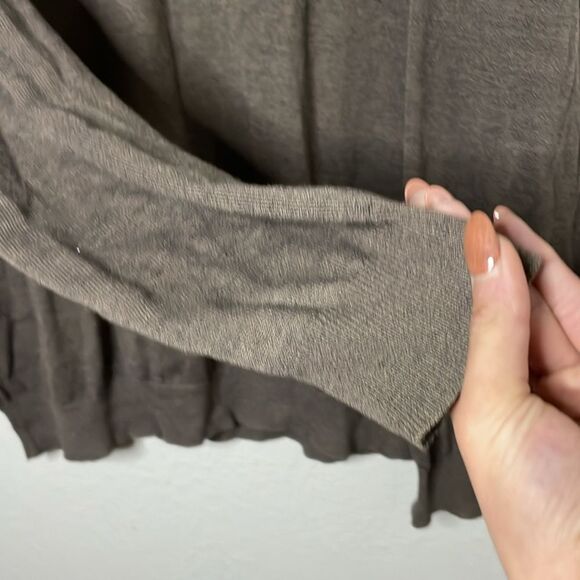 Ermenegildo Zegna Men's Crew Neck Sweater Sz M Brown - Picture 4 of 4